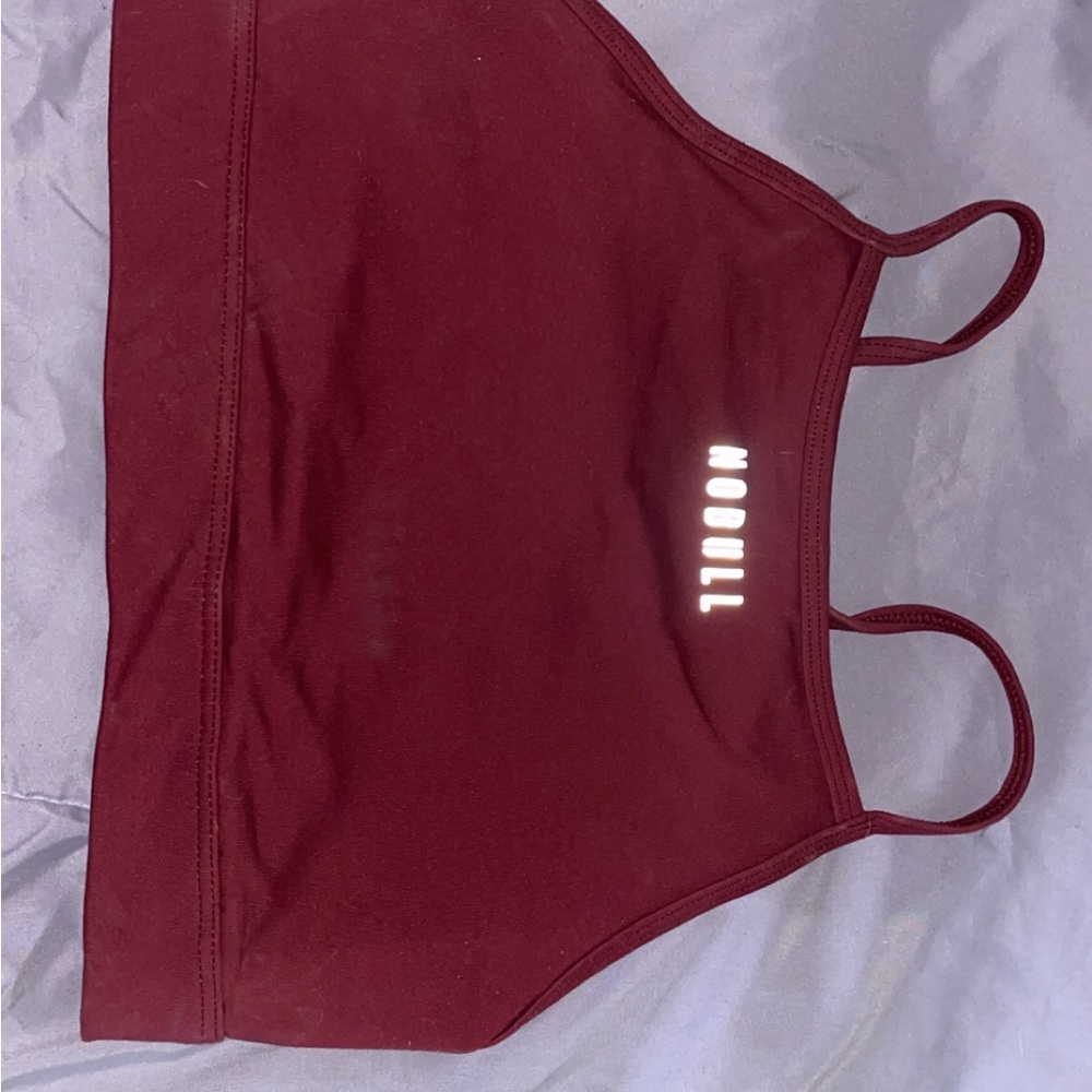 NOBULL Burgundy Sports Bra